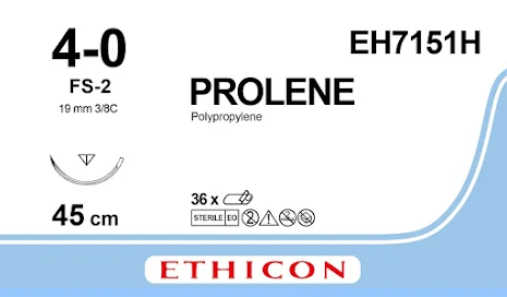 Prolene 4/0 FS-2 45cm EH7151H