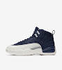 air jordan 12 international flight college navy