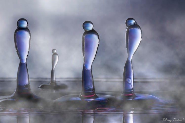 High-Speed Water Droplet Photography by Ronny Tertnes