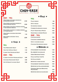 Chin-Ease menu 2