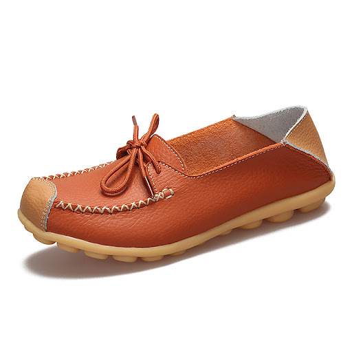Title 6, Flat-bottomed, Two-wear Step-on Single Casual S...