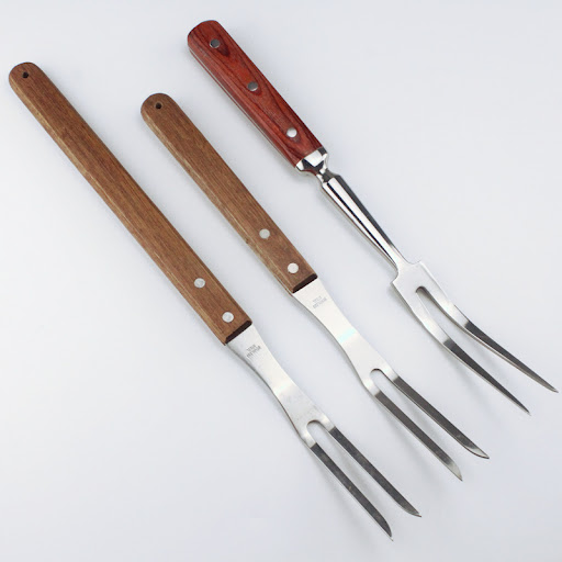 Title 2, Simple Stainless Steel Meat Fork Outdoor Barbec...