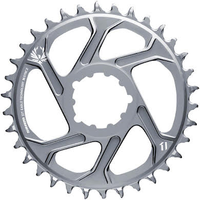 SRAM X-Sync 2 Direct Mount Eagle Chainring 3mm Boost Offset, Polar Gray alternate image 2