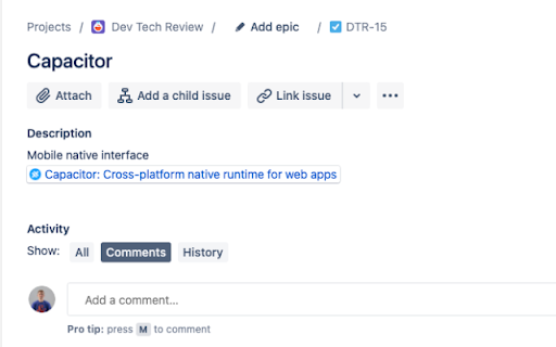 Jira Links in a New Tab