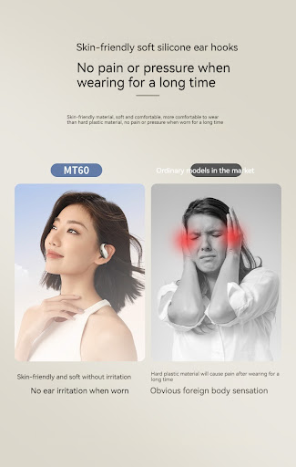 Title 6, Open Wireless Bluetooth Headset with Noise Redu...