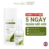 Combo Khử Mùi Ngăn Mồ Hôi Toàn Diện Sữa Tắm + Xịt Perspi - Guard 200Ml + 30Ml