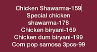 Grill 9 Shawarma menu 2