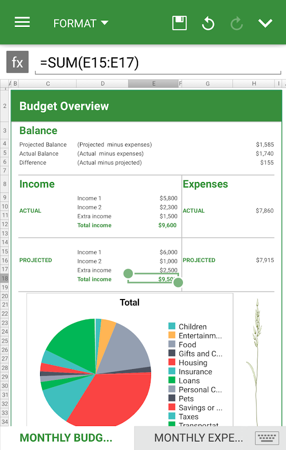   OfficeSuite + PDF Editor- tangkapan layar 