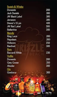 Drizzle By The Beach menu 4