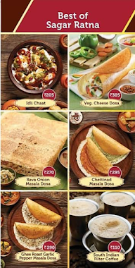 Sagar Ratna menu 6