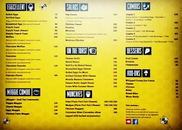 Bee's Cafe menu 