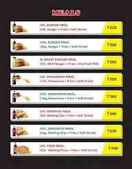 Albrost Fast Food menu 1