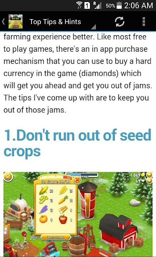 Guide for Hay Day