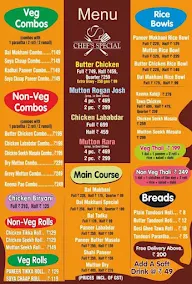 Combos N Curries (Since 1997) menu 2