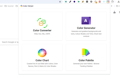 CSS Color Helper