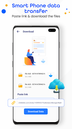 Screenshot Smart Phone Data Transfer
