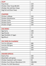 Cravers menu 1