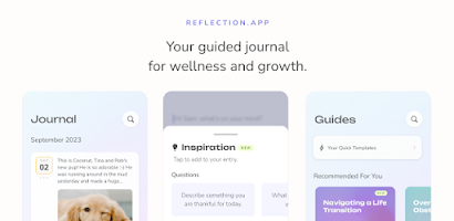Journal Prompts by Reflection Screenshot