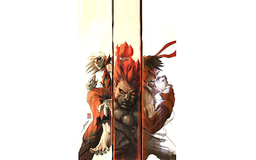 Street Fighter theme screenshot 1