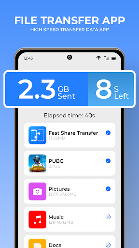 Screenshot Fast Share Transfer, Share All