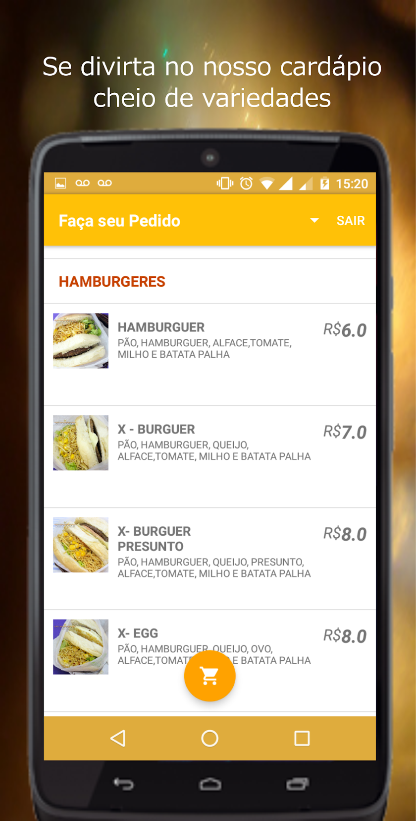 Leo Hamburguer Screen 3