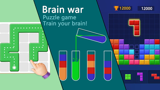 Screenshot Brain war - puzzle game