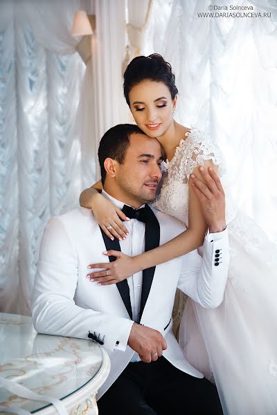 Wedding photographer Darya Solnceva (daryasolnceva). Photo of 1 December 2017