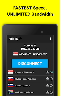 Hide My IP - Fast, Unlimited VPN. Screenshot