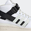 forum mid parley footwear white / off white / core black