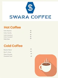 Swara Coffee menu 1