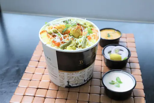 Hyderabadi Veg Dum Biryani Box