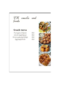 VK SNACKS AND FOODS menu 1