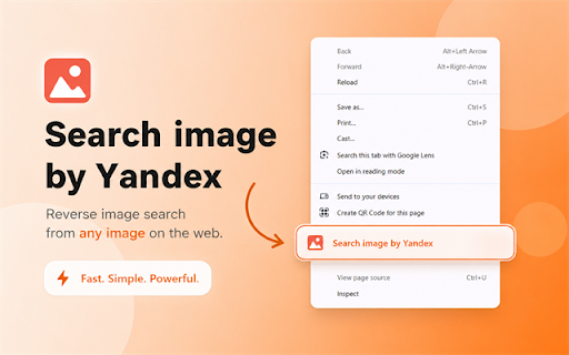 Search image by Yandex screenshot 1