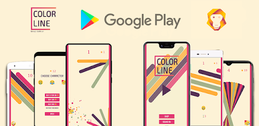 Color Line Tap – Cool Emoji Ed