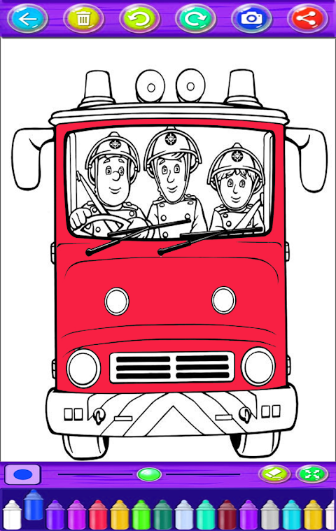 Firefighter Coloring Sam 2020のおすすめ画像3