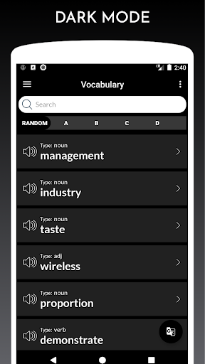 IELTS Advanced Words Flashcards - Examples