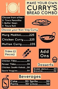 Curry's menu 3