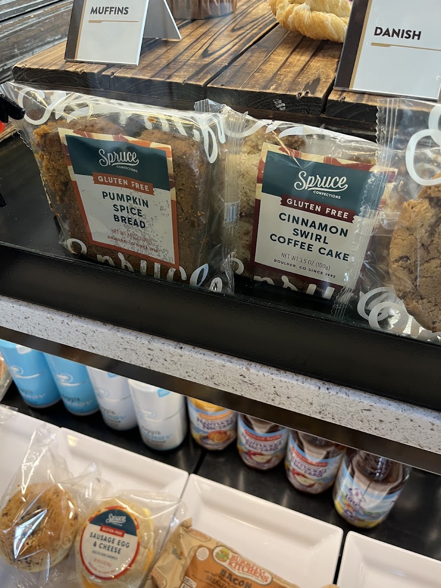 Gluten-Free at Ziggi's Coffee