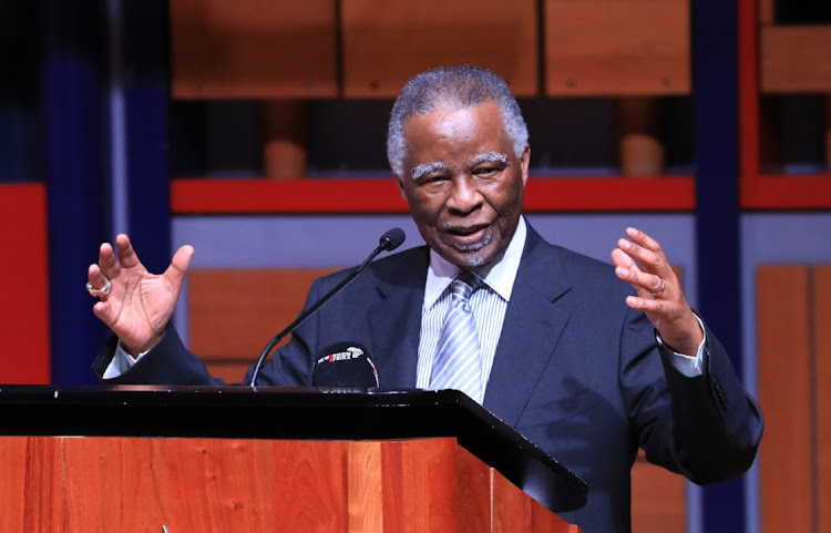 Former president Thabo Mbeki.