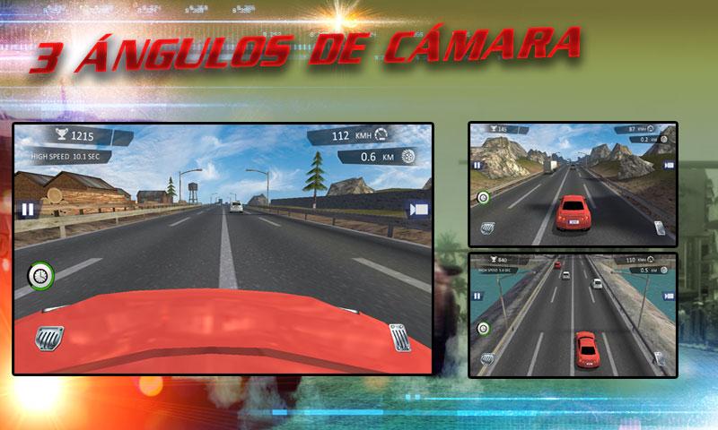 Android application Speed Car Road Racing screenshort