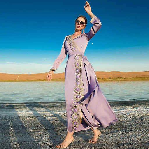 Title 6, Style Dubai Travel Net Red Dress