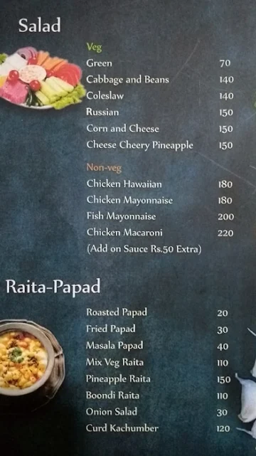 Mini Punjab menu 