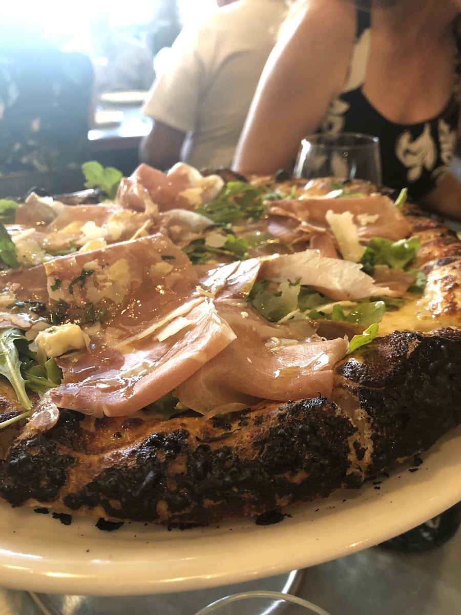 Prosciutto gf pizza