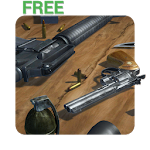 Cover Image of Télécharger 3D Guns Live Wallpaper Free 1.7 APK