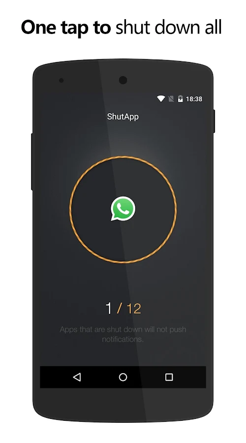    ShutApp - Real Battery Saver- screenshot  