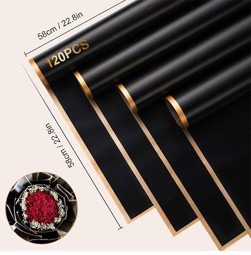 Title 11, Translucent waterproof bouquet wrapping paper m...