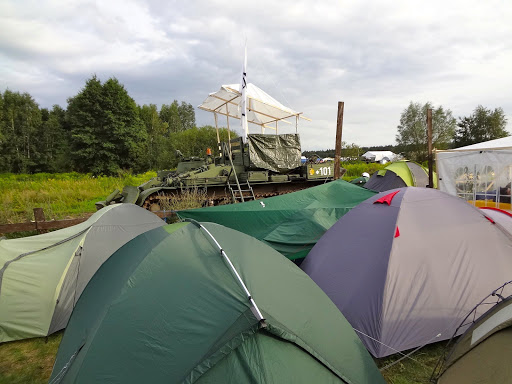 CCCamp11 during the day Germany 2011