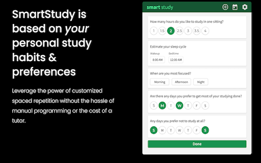 SmartStudy: Scheduler & Time Management Tool