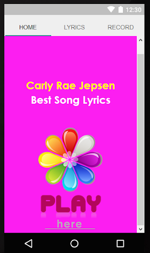 Carly Rae Jepsen Songs Lyrics