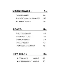 Boy's Cafe Tea Specialist menu 3